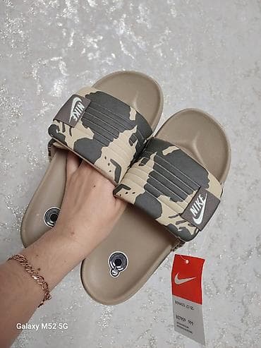 Мужские сандалии, 39, 39.5, 40, Nike, Новый, цвет - Бежевый, Самовывоз