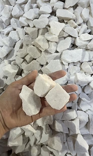 мраморный крошки: Мраморная крошка, Белый, Ландшафтная, Насыпью — 10