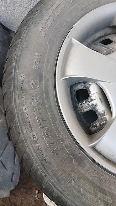 jz: Колеса в сборе 175 / 70 / R 13, Лето, Комплект, Легковые, Железные, отверстий - 4 — 4