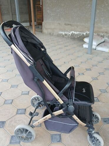 прогулочную коляску simplicity: Коляска, цвет - Черный — 7