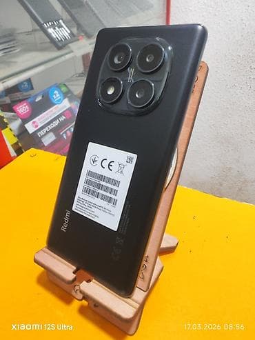 Уюлдук телефондор үчүн аксессуарлар: Redmi, Redmi Note 14 Pro, 256 ГБ, түсү - Кара — 1