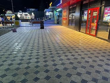 Тротуарная плитка «Октагон с квадратом» - Формат: восьмиугольная lalafo.kg да Тротуарная плитка «Октагон с квадратом» - Формат: восьмиугольная