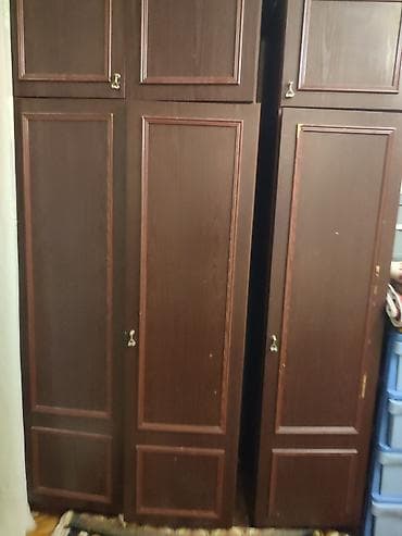 Шкафы: Шифоньер, шкаф для одежды, Прямой, ЛДСП — 1