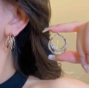 свадебные платья для покрытых: Серьги — 8