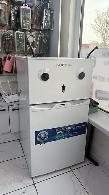 Мини-холодильник AUCMA с морозильной камерой - Компактный