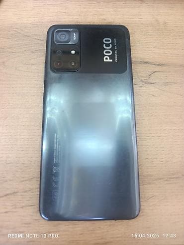 Poco M4 Pro 5G, Б/у, 64 ГБ, цвет - Серый, 2 SIM