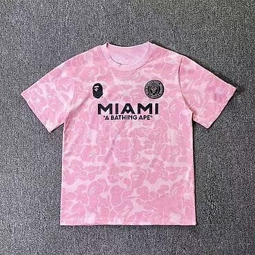 tech fleece: Футболка MIAMI “A BATHING APE” с камуфляжным принтом - Крой — 3