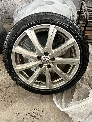 подиум под номер: Колеса в сборе 215 / 45 / R 17, Лето, Б/у, Комплект, Литые, отверстий - 5 — 8