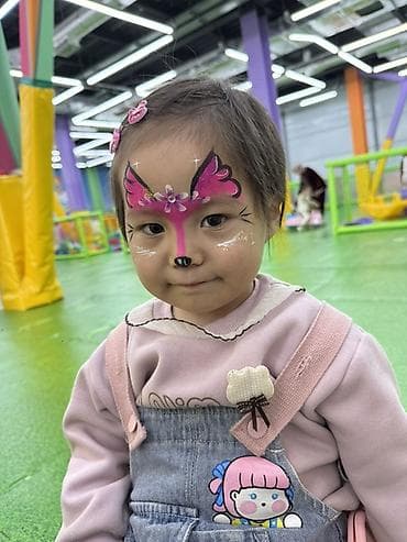 черный работа: Аквагрим для детей и взрослых - Яркие рисунки на лице и руках — 7