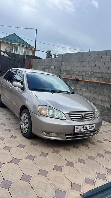 бампер на королла: Toyota Corolla: 2003 г., 1.8 л, Автомат, Бензин, Седан — 1