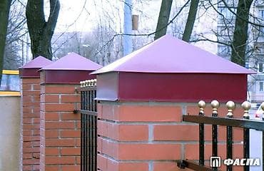 Колпаки на заборы, Гарантия — 4