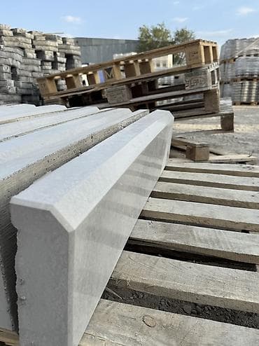 Бордюры: Тротуарный бордюр, Бетонный, Декоративный, 1 — 4