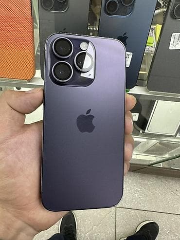 IPhone 14 Pro, Жаңы, 256 ГБ, Deep Purple, Каптама, 86 %