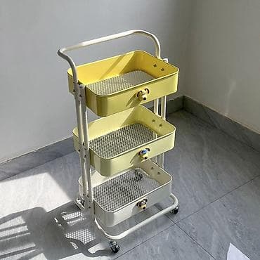 купить хозяйственную тележку: Этажерка для кухни, Новый, Железо, Самовывоз, Платная доставка — 6