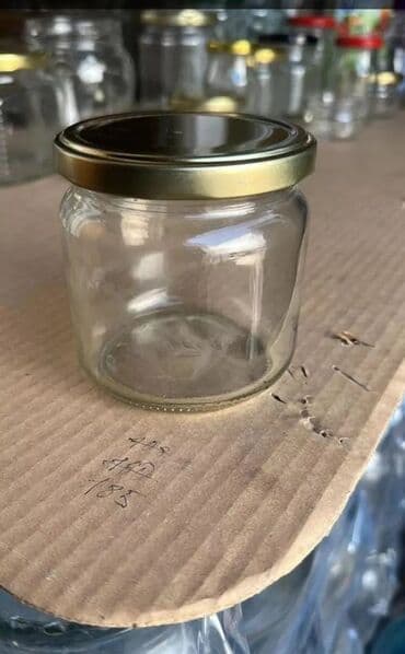 продаю мёд: Стеклянная банка объемом 100 мл с золотистой крышкой. Подходит для — 5