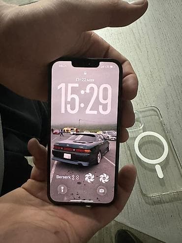 apple display: IPhone 13, 128 ГБ, Midnight, Чехол, 94 % — 2