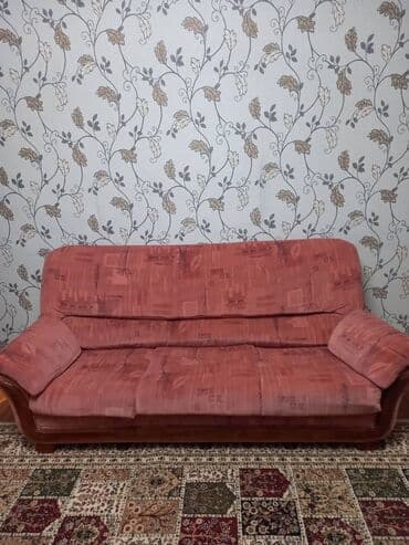 дешевые диваны до 5000 рублей: Продаю диван и 2 кресла. Цена 18000 сомов. Звоните — 2