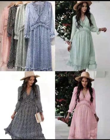 детские платья из шифона: Скидка -50%. Качество . Материал -шифон. Тел — 1