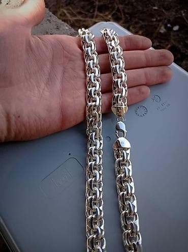 Жеке буюмдар: Делаю на Заказ! Серебряные Цепи и Браслеты Ручная работа — 3