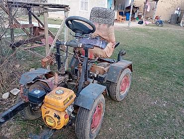 скутеры хонда: Самодельный мини-трактор/мотоблок на раме с сиденьем и рулевым — 3