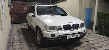 Транспорт: BMW X5: 2002 г., 4.4 л, Автомат, Бензин, Кроссовер — 2