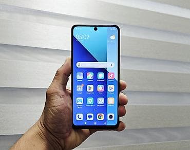Redmi, Redmi Note 13, Б/у, 256 ГБ, цвет - Черный, 1 SIM, 2 SIM