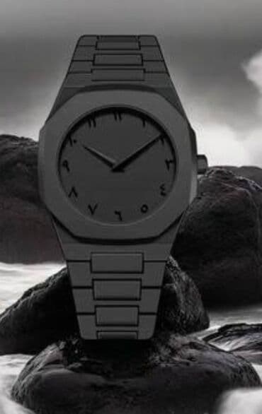 свадебное платье для высокой невесты: Часы наручные, монохромные, черные - Корпус и браслет: металл с — 1