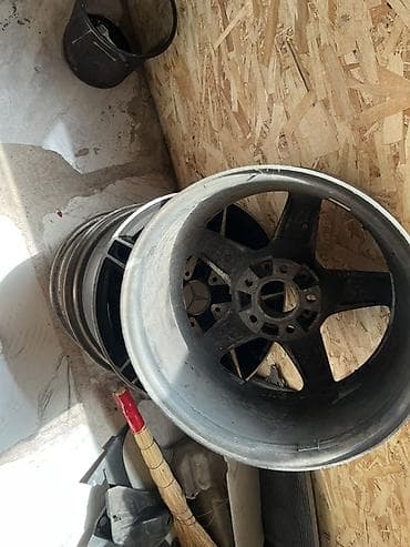 Литые Диски R 16 AMG, Комплект, отверстий - 5, Б/у
