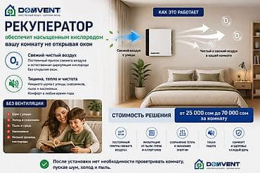 Кызматтар: Монтаж вентиляции под ключ / Квартиры, дома, офисы / Свой склад и — 1