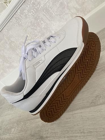 кожаные бу: Мужские кроссовки, 42.5, Puma, Новый, цвет - Белый, Самовывоз — 2