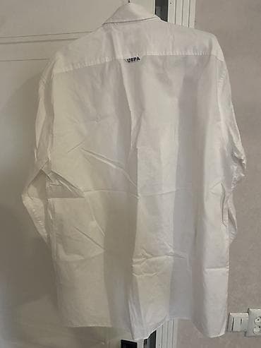 буу кийим: Мужская рубашка U.S. Polo Assn. - Модель: Slim - Размер: XL - Цвет — 2
