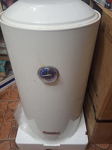 bud e2: Накопительный водонагреватель Объем бака: 50 л, Thermex, Электрический, Регулятор температуры, Эмалированная сталь, Б/у — 1