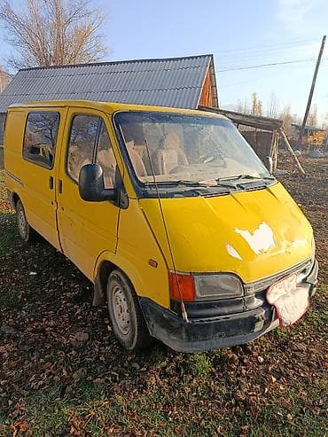 бензовоз портер: Желтый грузопассажирский фургон Ford Transit (поколение 1990‑е) — 3
