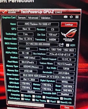 rx 6750 xt: Видеокарта для ПК, Б/у, MSI, Radeon RX, 8 ГБ — 2