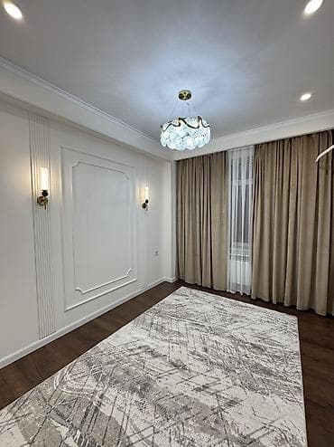 binar: 1 комната, 43 м², Асанбай мкр Элитка, 2 этаж, Евроремонт — 5