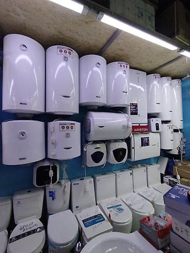 газывый котел: Накопительный водонагреватель Объем бака: более 300 л, Ariston, Электрический, С сухим ТЭНом, Эмалированная сталь, Новый — 1