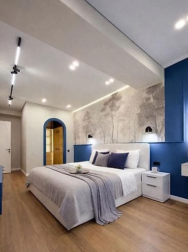 двухэтажный дом в бишкеке: 2 комнаты, 77 м², Элитка, 12 этаж, Дизайнерский ремонт — 1