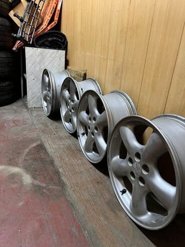 купить железные диски: Литые Диски R 16 Subaru, Комплект, отверстий - 5, Б/у — 1