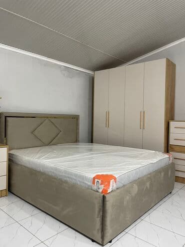 садовая мебель бишкек: Спальный гарнитур, Новый, Двуспальная кровать, Комод, Тумба, Кыргызстан, Самовывоз, Платная доставка, Бесплатная доставка, цвет - Серый — 2