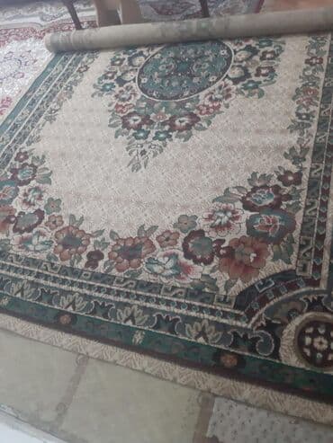 Ковер Б/у, 400 * Шерсть, Турция, Безналичная/наличная оплата