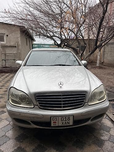 запчасти на мерседес w220 бишкек: Mercedes-Benz S-Class: 2000 г., 4.3 л, Типтроник, Бензин, Седан — 5