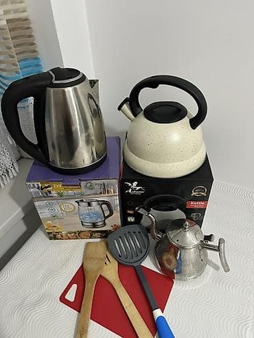 Другие товары для кухни: За все 1200сом! Набор для кухни: электрический чайник, чайники для — 1