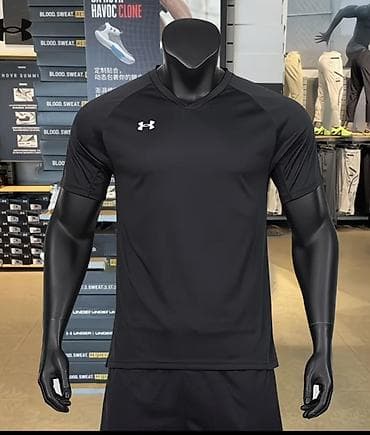 ander armour: Мужская футболка, M, L, Under Armour, Новый, цвет - Черный, Самовывоз, Платная доставка — 1