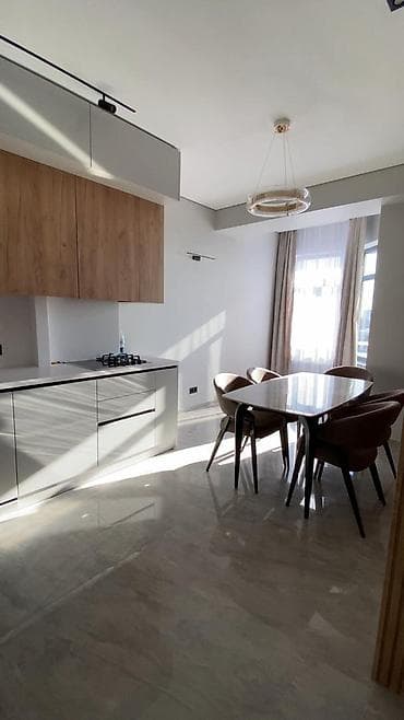 3 комнаты, 83 м², Ак-Кеме (старый аэропорт) Элитка, 12 этаж, Дизайнерский ремонт