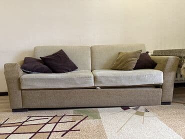 мебель трансформер бишкек: Комплект мягкой мебели, Самовывоз, цвет - Бежевый — 1