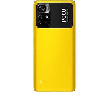 поко с3: Poco M4 Pro 5G, Б/у, 64 ГБ, цвет - Желтый, 2 SIM — 2