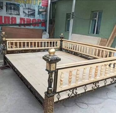 скамейка фото: Тапчан Металл — 18