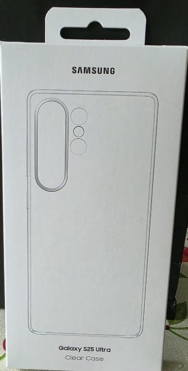 Мобильные телефоны и аксессуары: Прозрачный чехол Samsung Clear Case для Galaxy S25 Ultra - — 3