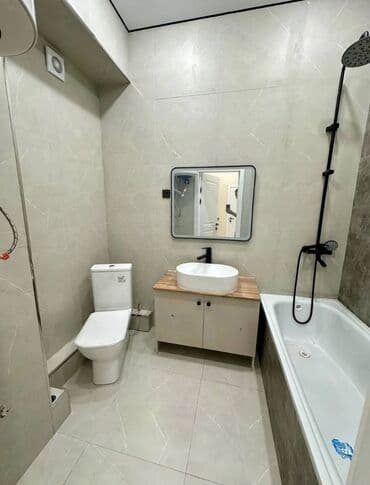 недорогие квартиры для аренды ош: 3 комнаты, 90 м², 5 этаж, Евроремонт — 8