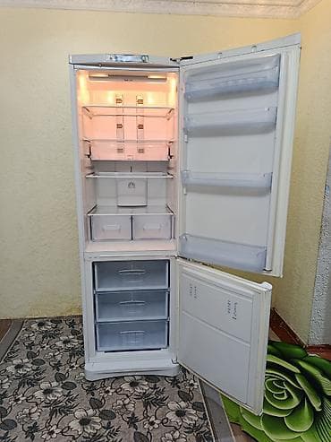 холодильник купим: Холодильник Indesit, Б/у, Двухкамерный, No frost, 60 * 185 * 60 — 6